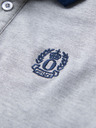 Ombre Clothing Siva moška polo majica Ombre Clothing