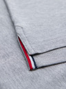 Ombre Clothing Siva moška polo majica Ombre Clothing