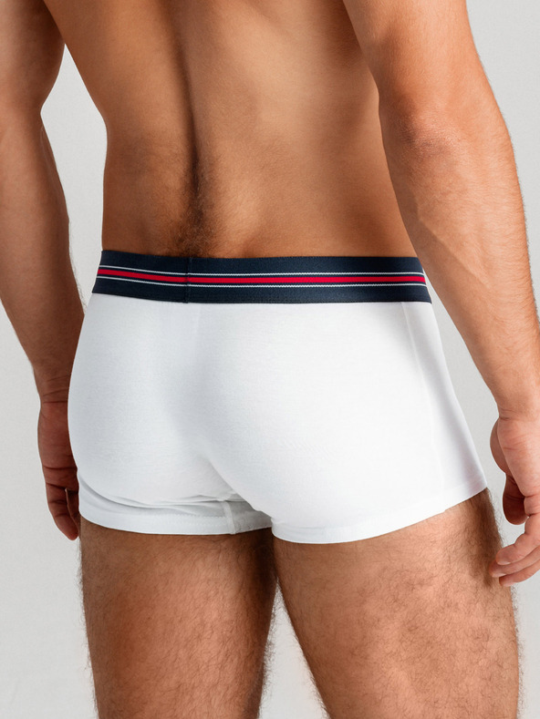 Ombre Clothing Klasične moške boksarice s črto in elastiko Ombre Clothing