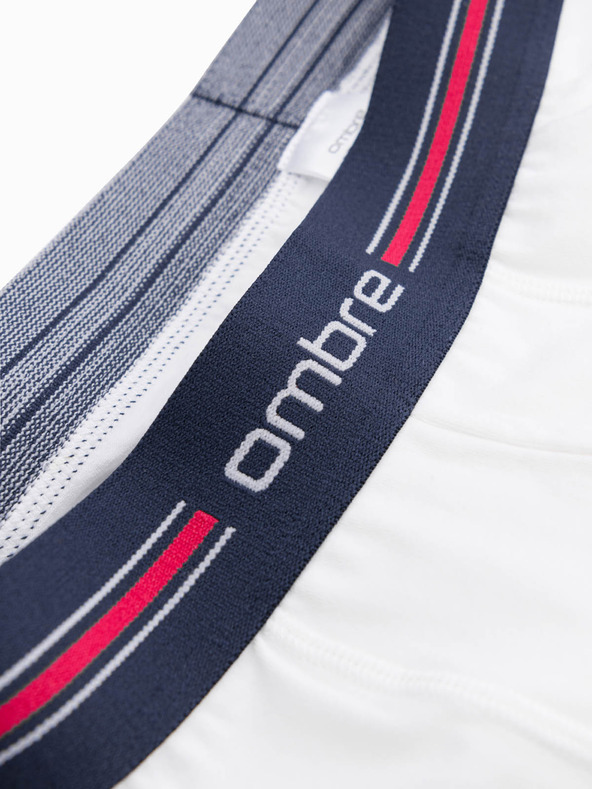 Ombre Clothing Klasične moške boksarice s črto in elastiko Ombre Clothing