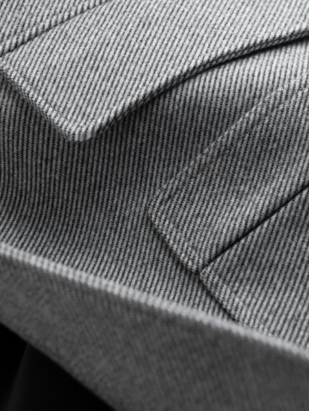 Ombre Clothing Moški enonadstropni plašč Ombre Clothing