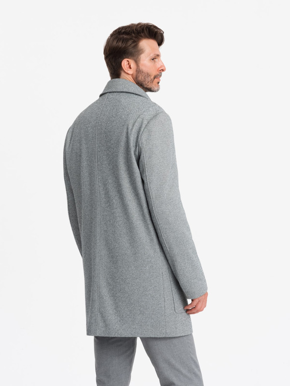 Ombre Clothing Moški enonadstropni plašč Ombre Clothing