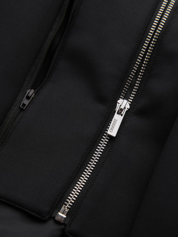 Ombre Clothing Moška jakna z odstranljivo podlogo in kapuco Ombre Clothing