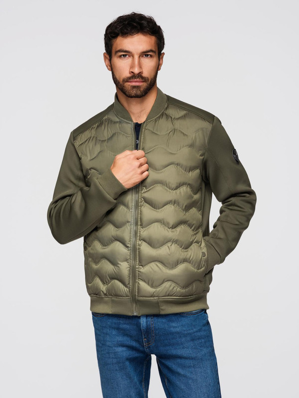 Ombre Clothing Moška prešita jakna bomber Ombre Clothing