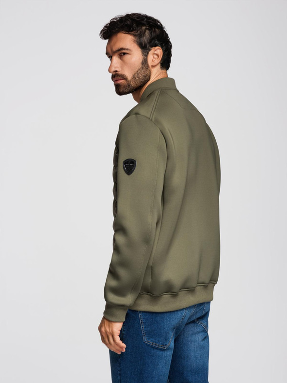 Ombre Clothing Moška prešita jakna bomber Ombre Clothing