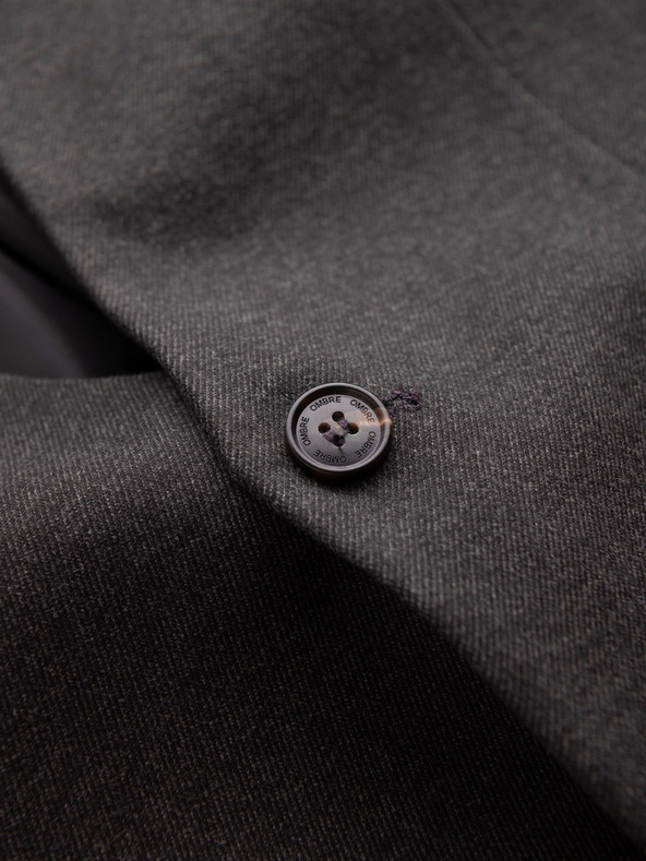 Ombre Clothing Ombre Clothing moška rjava jakna s stoječim ovratnikom