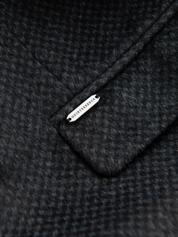 Ombre Clothing Ombre Clothing V2 OM-COWC-0121 Moški plašč iz volnene mešanice z gumbi