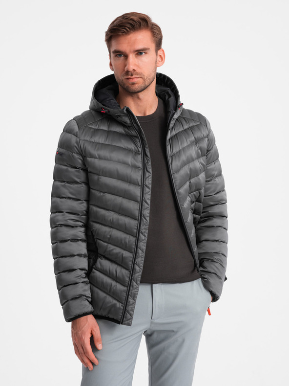 Ombre Clothing Rahlo izolirana moška prešita jakna Ombre Clothing