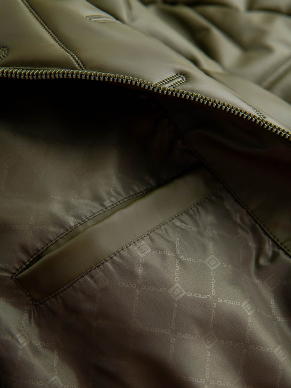 Ombre Clothing Moška bomber jakna z reliefom Ombre Clothing