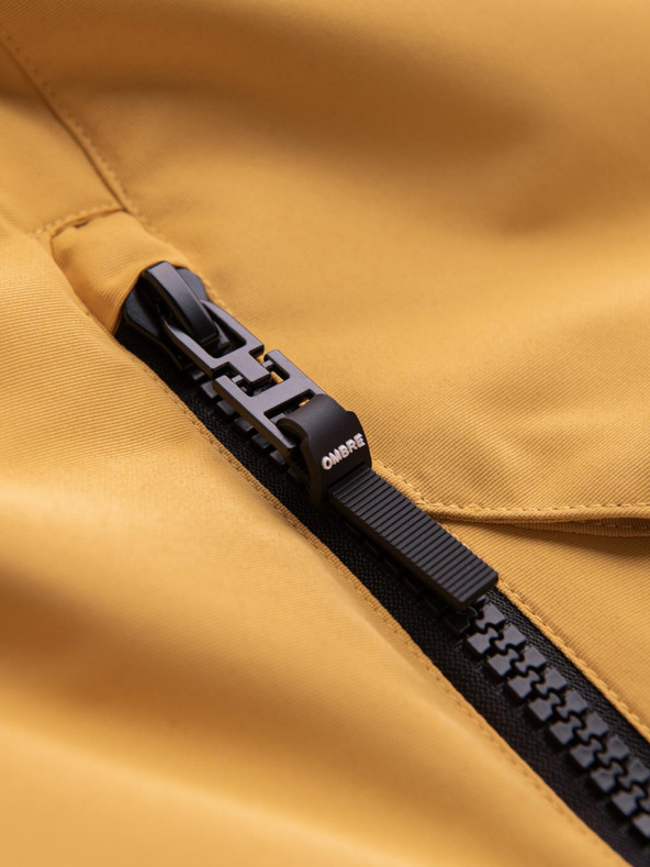 Ombre Clothing Moška izolirana dolga jakna Ombre Oblačila