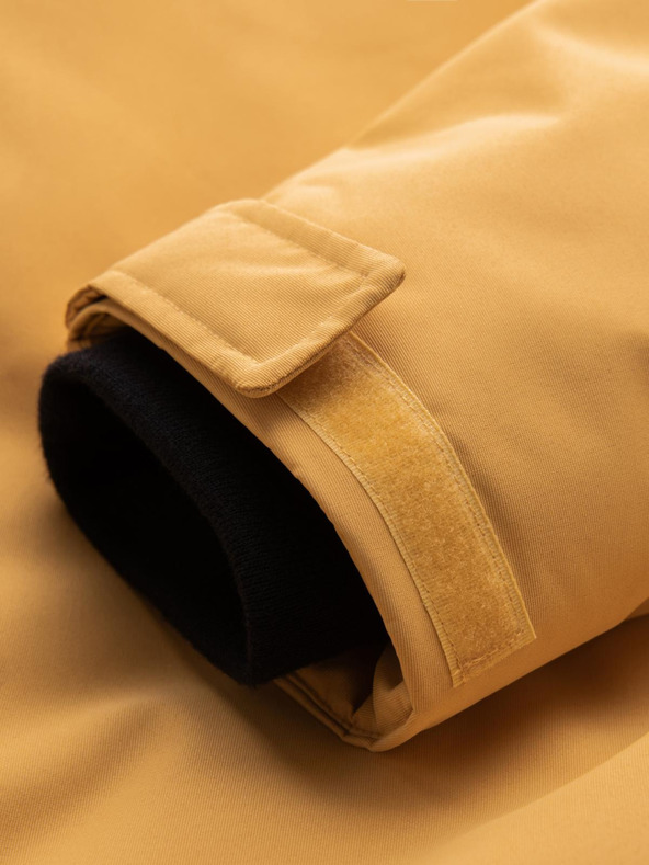 Ombre Clothing Moška izolirana dolga jakna Ombre Oblačila