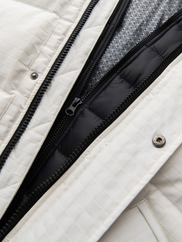 Ombre Clothing Moška zunanja dolga jakna parka Ombre Clothing