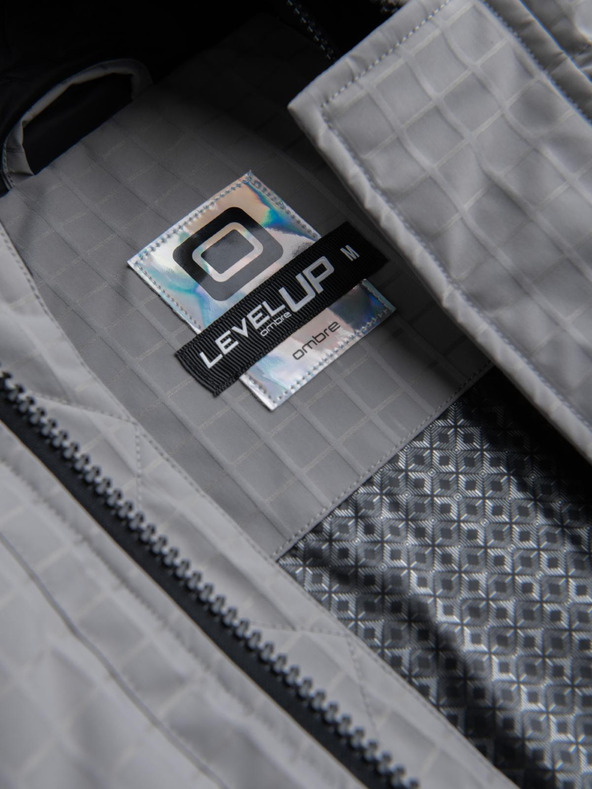 Ombre Clothing Moška zunanja dolga jakna parka Ombre Clothing