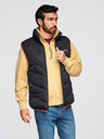 Ombre Clothing Moški prešiti telovnik z neonskimi poudarki Ombre Clothing