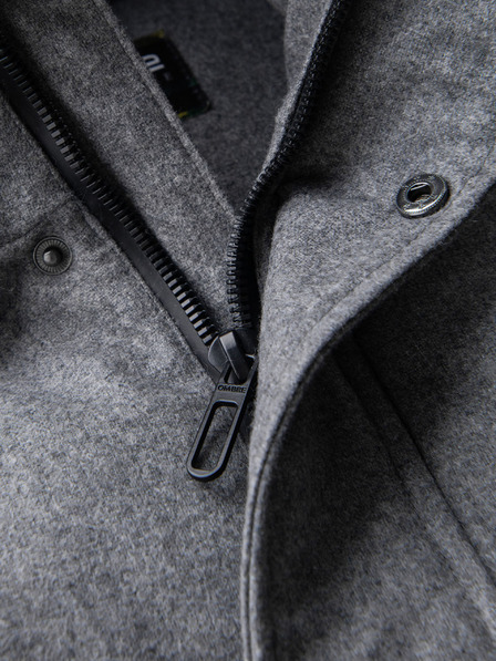 Ombre Clothing Moška jakna s kapuco Ombre oblačila