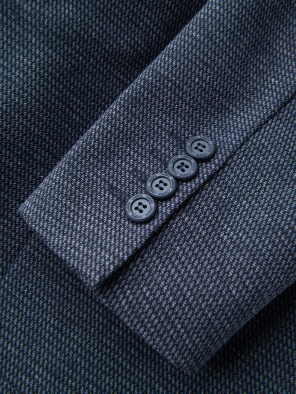 Ombre Clothing Moška strukturirana pletena jakna Ombre oblačila