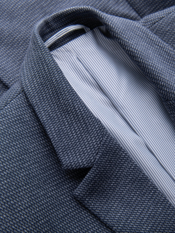 Ombre Clothing Moška strukturirana pletena jakna Ombre oblačila