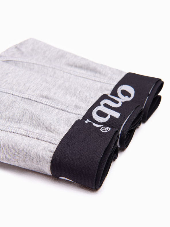 Ombre Clothing Sive moške boksarice - 3 pakiranja Ombre Clothing U159