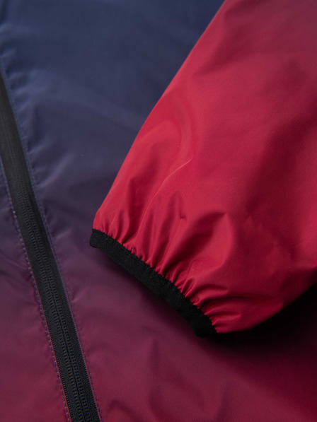 Ombre Clothing Rdeče-modra moška športna jakna znamke Ombre Clothing