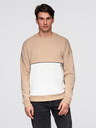 Ombre Clothing Bela in bež moška jopa Ombre Clothing