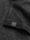 Ombre Clothing Črna moška črtasta majica Ombre Clothing