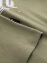 Ombre Clothing Zelena moška majica s potiskom Ombre Clothing