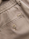 Ombre Clothing Svetlo rjave moške hlače chino s platnom Ombre Clothing
