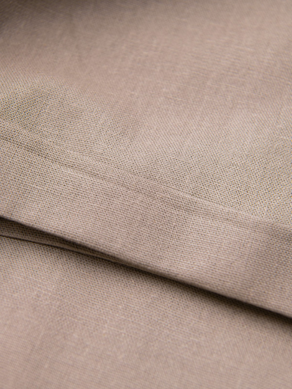 Ombre Clothing Svetlo rjave moške hlače chino s platnom Ombre Clothing