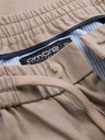 Ombre Clothing Svetlo rjave moške hlače chino s platnom Ombre Clothing