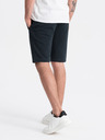 Ombre Clothing Črne moške osnovne športne hlače Ombre Clothing