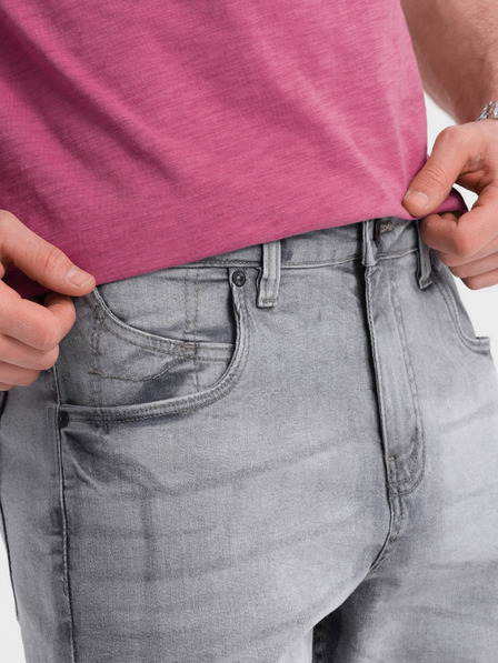 Ombre Clothing Sive moške kratke hlače iz džinsa Ombre Clothing