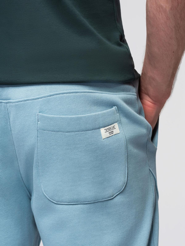 Ombre Clothing Modre moške trenirke jogger Ombre Clothing