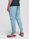 Ombre Clothing Modre moške trenirke jogger Ombre Clothing