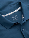 Ombre Clothing Modra moška osnovna polo majica Ombre Clothing