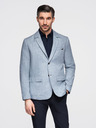 Ombre Clothing Svetlo modra moška jopica Ombre Clothing
