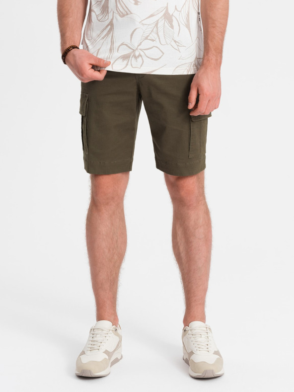 Ombre Clothing |Zelene moške tovorne hlače Ombre Clothing