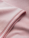 Ombre Clothing Melanžna moška polo majica s črtastim ovratnikom Ombre Clothing