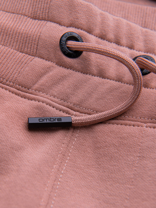 Ombre Clothing Roza moške osnovne športne hlače Ombre Clothing