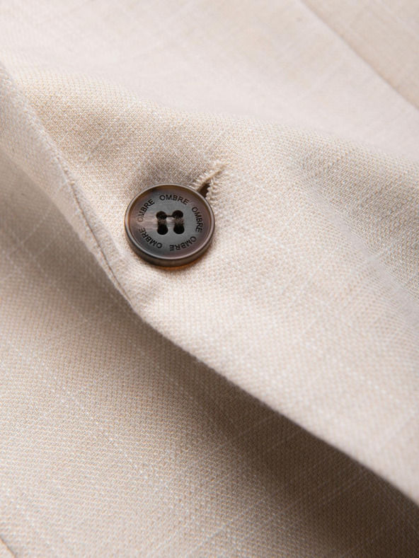 Ombre Clothing Kremasta moška jopica Ombre Clothing