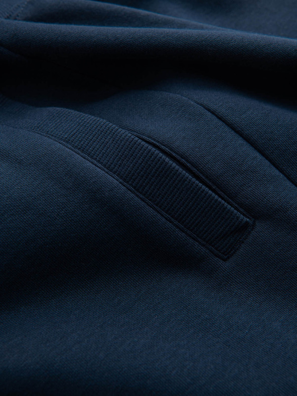 Ombre Clothing Temno modre moške osnovne kratke hlače Ombre Clothing