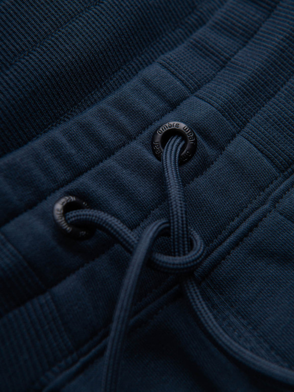 Ombre Clothing Temno modre moške osnovne kratke hlače Ombre Clothing
