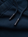 Ombre Clothing Temno modre moške osnovne kratke hlače Ombre Clothing
