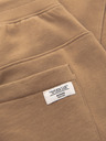 Ombre Clothing Rjave moške jogger hlače Ombre Clothing