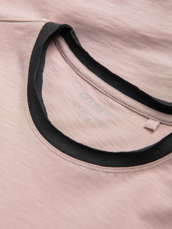 Ombre Clothing Roza moška majica Ombre Clothing