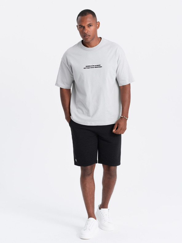 Ombre Clothing Moške pletene kratke hlače Ottoman Ombre oblačila