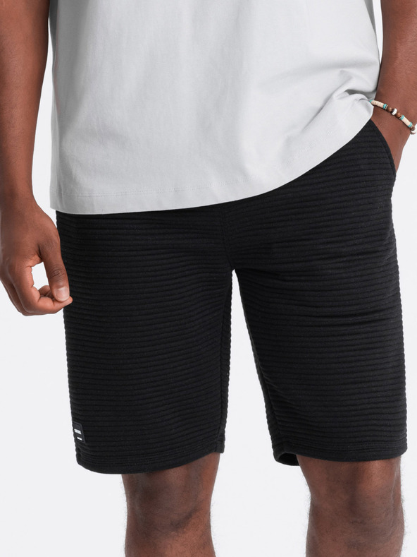 Ombre Clothing Moške pletene kratke hlače Ottoman Ombre oblačila