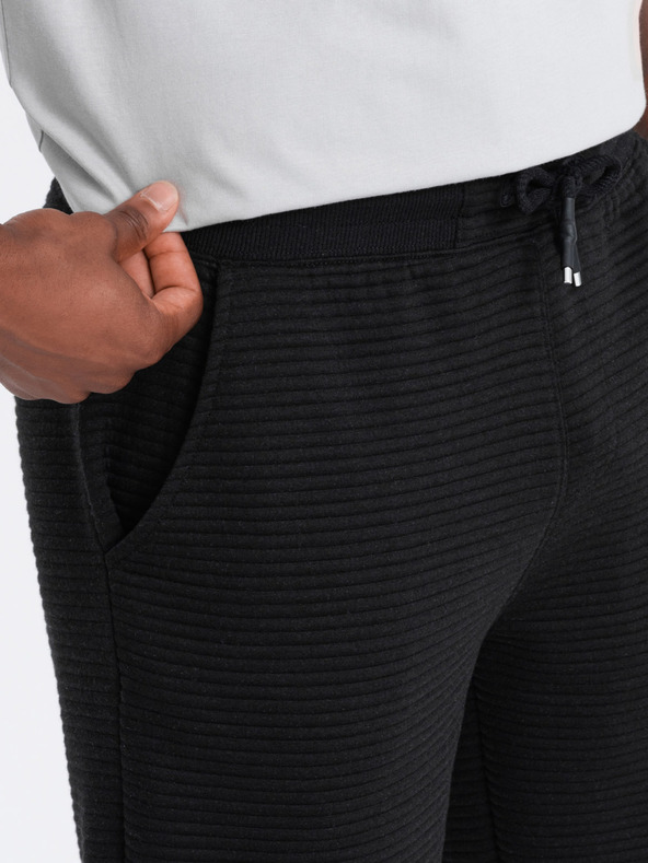 Ombre Clothing Moške pletene kratke hlače Ottoman Ombre oblačila