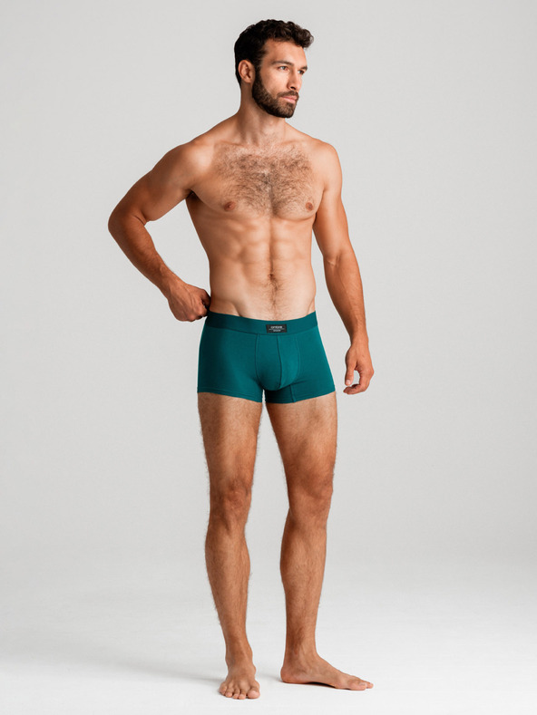 Ombre Clothing Moške enobarvne boksarice BASIC z elastanom Ombre Clothing