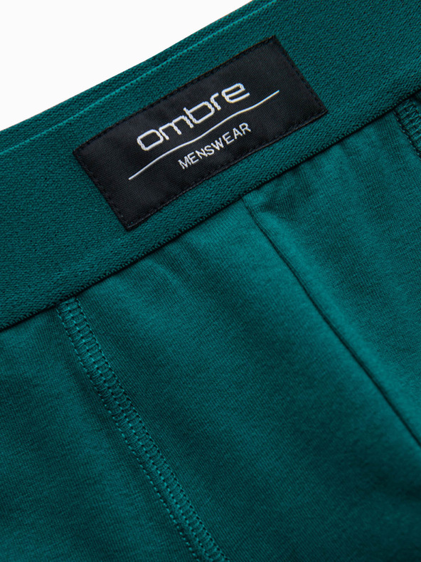 Ombre Clothing Moške enobarvne boksarice BASIC z elastanom Ombre Clothing