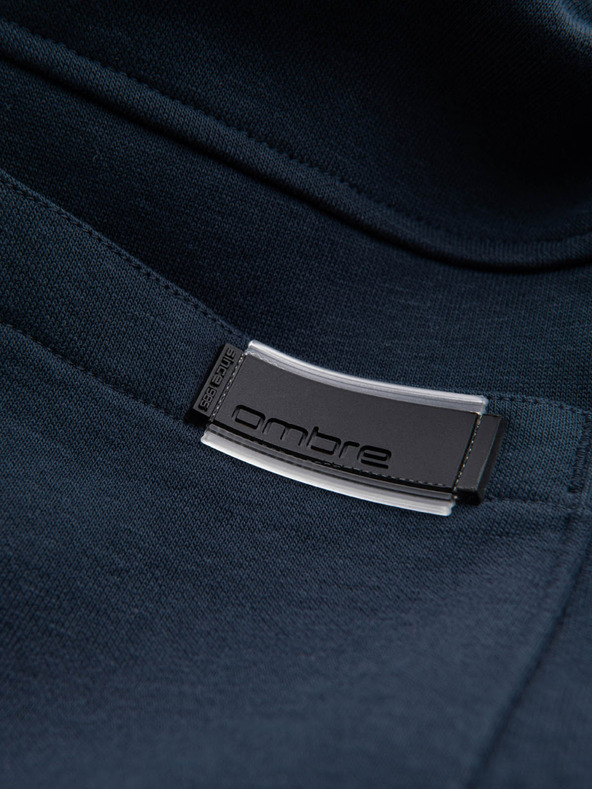 Ombre Clothing Moške bombažne trenirke BASIC Ombre Clothing